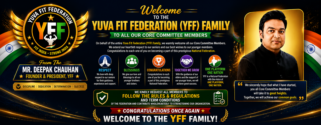 YFF Federation Welcome Banner